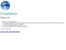Tablet Screenshot of evergladesia.org